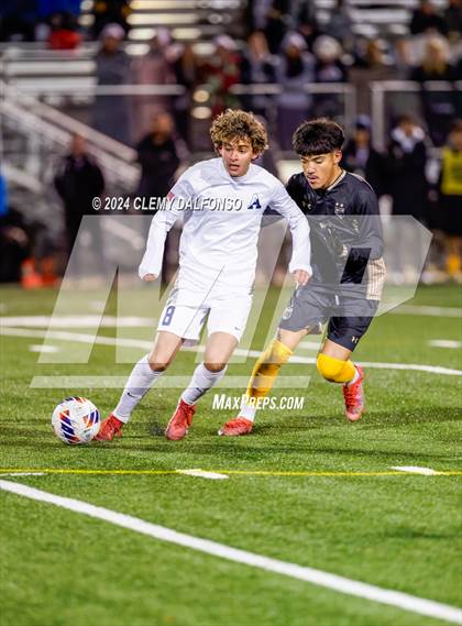 Thumbnail 2 in Air Academy vs Battle Mountain (CHSAA 4A Semifinals) photogallery.
