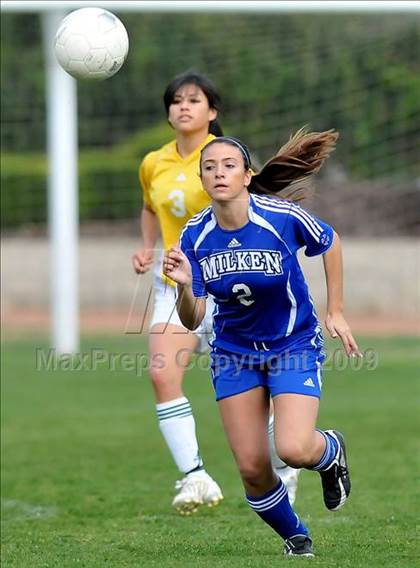 Thumbnail 3 in Milken Community @ Ontario Christian (CIF SS Playoffs) photogallery.