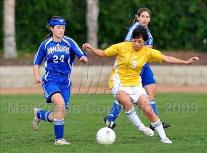 Thumbnail 2 in Milken Community @ Ontario Christian (CIF SS Playoffs) photogallery.