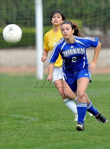 Thumbnail 1 in Milken Community @ Ontario Christian (CIF SS Playoffs) photogallery.