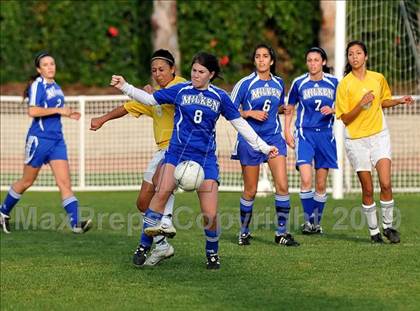 Thumbnail 1 in Milken Community @ Ontario Christian (CIF SS Playoffs) photogallery.