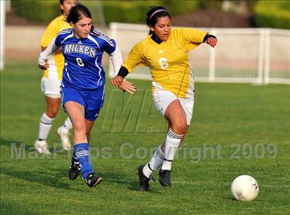 Thumbnail 2 in Milken Community @ Ontario Christian (CIF SS Playoffs) photogallery.