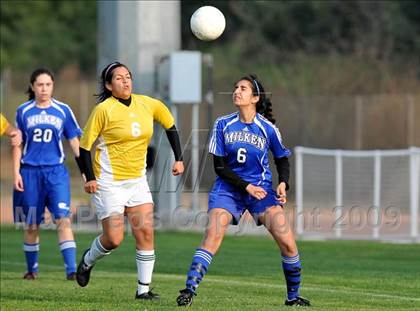 Thumbnail 2 in Milken Community @ Ontario Christian (CIF SS Playoffs) photogallery.
