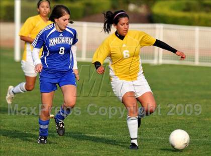 Thumbnail 3 in Milken Community @ Ontario Christian (CIF SS Playoffs) photogallery.