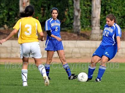Thumbnail 1 in Milken Community @ Ontario Christian (CIF SS Playoffs) photogallery.