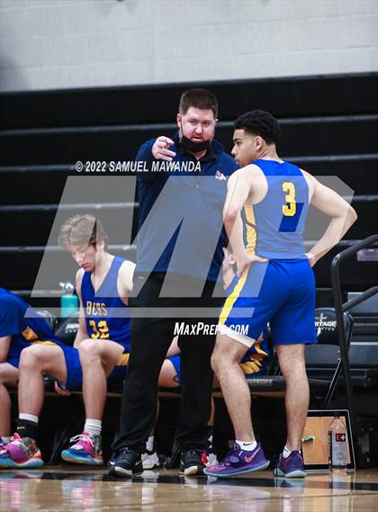 Thumbnail 1 in Bakersfield Christian vs  Santa Clarita Christian (The Warrior Showcase) photogallery.