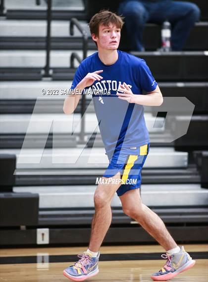 Thumbnail 3 in Bakersfield Christian vs  Santa Clarita Christian (The Warrior Showcase) photogallery.