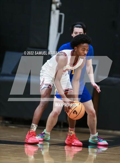 Thumbnail 1 in Bakersfield Christian vs  Santa Clarita Christian (The Warrior Showcase) photogallery.