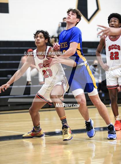 Thumbnail 2 in Bakersfield Christian vs  Santa Clarita Christian (The Warrior Showcase) photogallery.