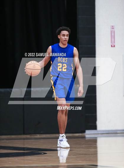 Thumbnail 3 in Bakersfield Christian vs  Santa Clarita Christian (The Warrior Showcase) photogallery.