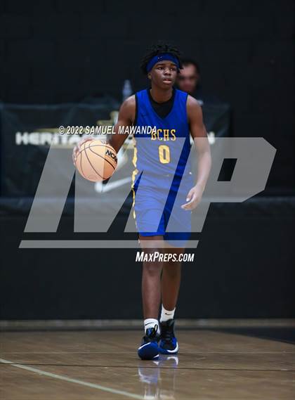 Thumbnail 2 in Bakersfield Christian vs  Santa Clarita Christian (The Warrior Showcase) photogallery.