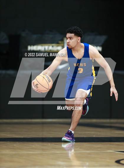 Thumbnail 2 in Bakersfield Christian vs  Santa Clarita Christian (The Warrior Showcase) photogallery.