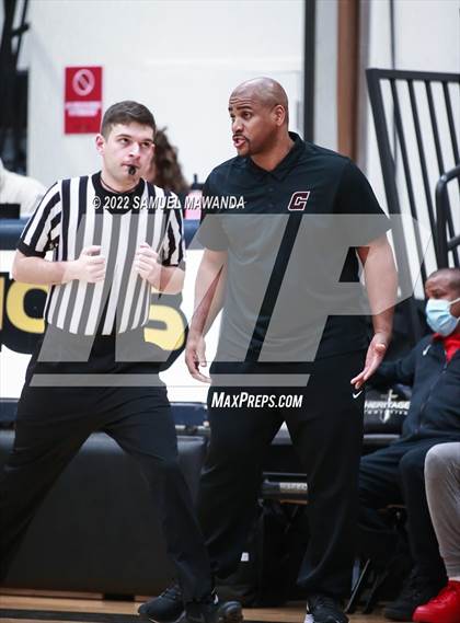 Thumbnail 2 in Bakersfield Christian vs  Santa Clarita Christian (The Warrior Showcase) photogallery.