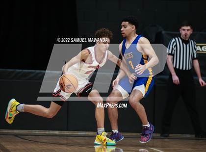 Thumbnail 3 in Bakersfield Christian vs  Santa Clarita Christian (The Warrior Showcase) photogallery.