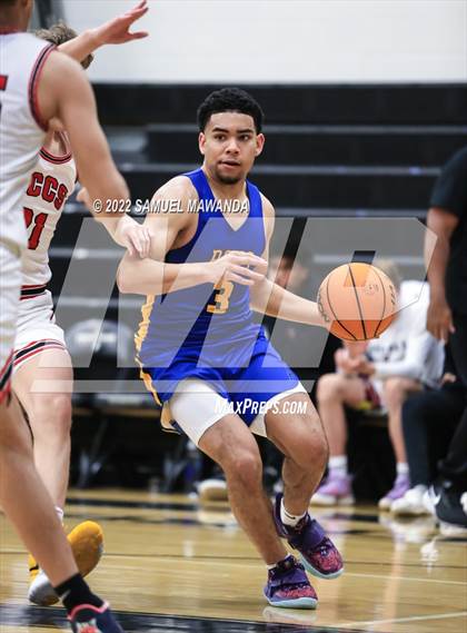 Thumbnail 2 in Bakersfield Christian vs  Santa Clarita Christian (The Warrior Showcase) photogallery.