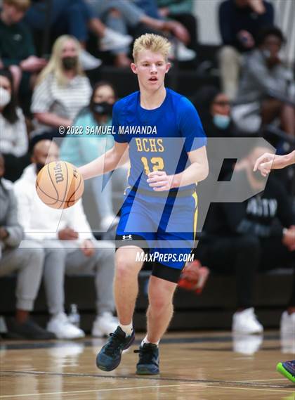 Thumbnail 2 in Bakersfield Christian vs  Santa Clarita Christian (The Warrior Showcase) photogallery.