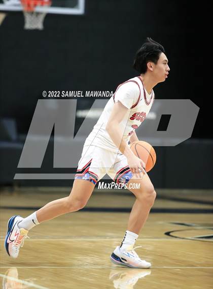 Thumbnail 2 in Bakersfield Christian vs  Santa Clarita Christian (The Warrior Showcase) photogallery.
