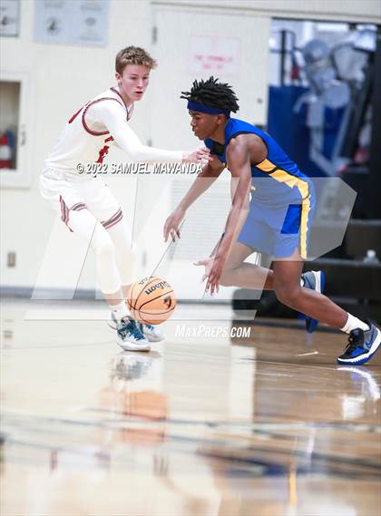 Thumbnail 1 in Bakersfield Christian vs  Santa Clarita Christian (The Warrior Showcase) photogallery.