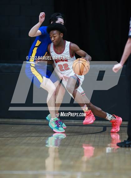 Thumbnail 2 in Bakersfield Christian vs  Santa Clarita Christian (The Warrior Showcase) photogallery.