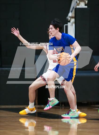 Thumbnail 2 in Bakersfield Christian vs  Santa Clarita Christian (The Warrior Showcase) photogallery.