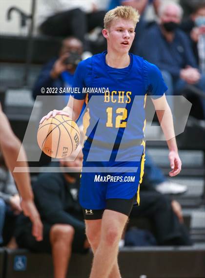 Thumbnail 3 in Bakersfield Christian vs  Santa Clarita Christian (The Warrior Showcase) photogallery.
