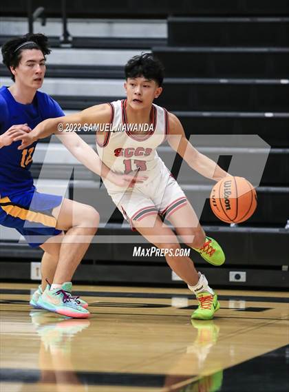 Thumbnail 2 in Bakersfield Christian vs  Santa Clarita Christian (The Warrior Showcase) photogallery.