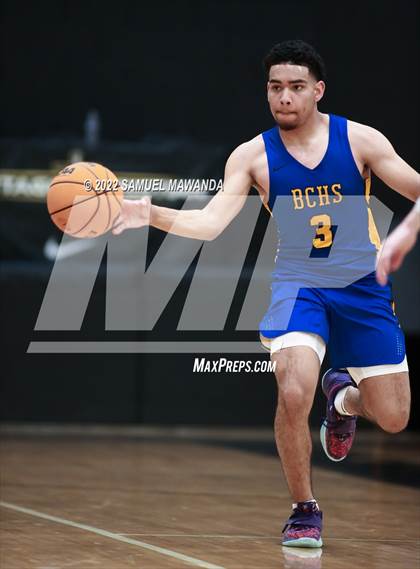 Thumbnail 1 in Bakersfield Christian vs  Santa Clarita Christian (The Warrior Showcase) photogallery.