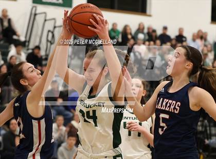 Thumbnail 2 in Pentucket Regional vs. Apponequet Regional (MIAA Division 3 Round of 16) photogallery.