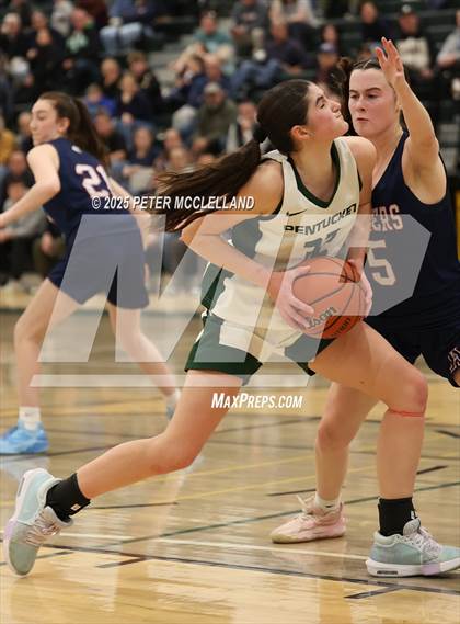Thumbnail 2 in Pentucket Regional vs. Apponequet Regional (MIAA Division 3 Round of 16) photogallery.