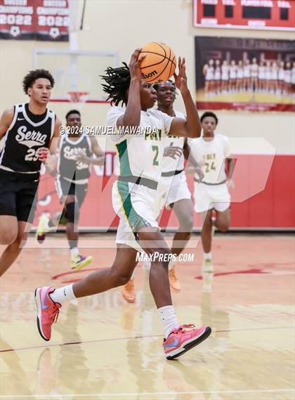 Thumbnail 1 in Long Beach Poly vs Serra (Take Flight Challenge) photogallery.