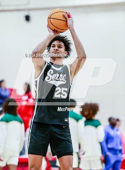 Thumbnail 2 in Long Beach Poly vs Serra (Take Flight Challenge) photogallery.