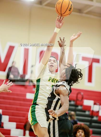 Thumbnail 2 in Long Beach Poly vs Serra (Take Flight Challenge) photogallery.