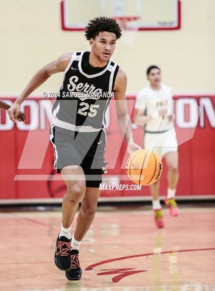 Thumbnail 2 in Long Beach Poly vs Serra (Take Flight Challenge) photogallery.