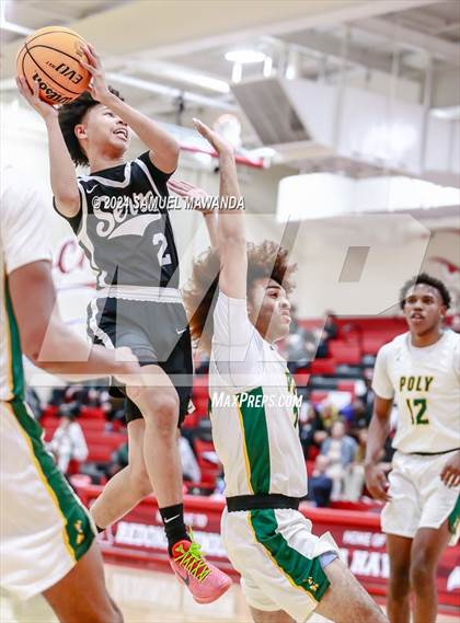 Thumbnail 1 in Long Beach Poly vs Serra (Take Flight Challenge) photogallery.
