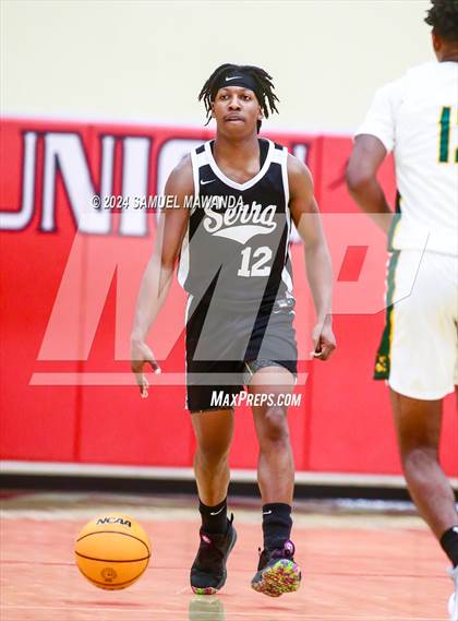 Thumbnail 2 in Long Beach Poly vs Serra (Take Flight Challenge) photogallery.