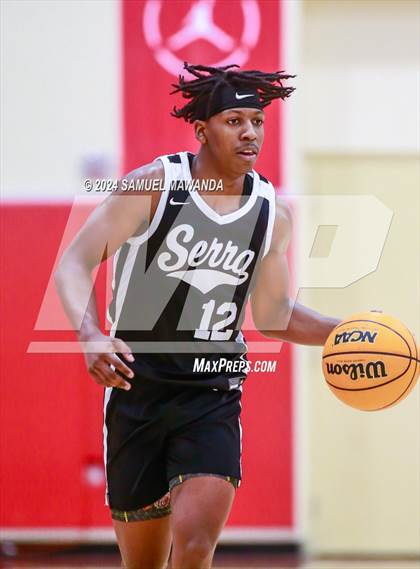 Thumbnail 1 in Long Beach Poly vs Serra (Take Flight Challenge) photogallery.