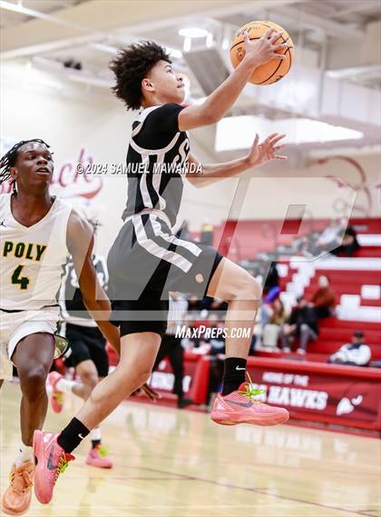 Thumbnail 3 in Long Beach Poly vs Serra (Take Flight Challenge) photogallery.
