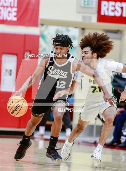 Thumbnail 1 in Long Beach Poly vs Serra (Take Flight Challenge) photogallery.