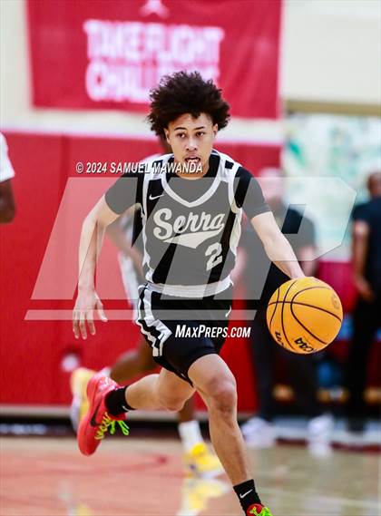 Thumbnail 3 in Long Beach Poly vs Serra (Take Flight Challenge) photogallery.