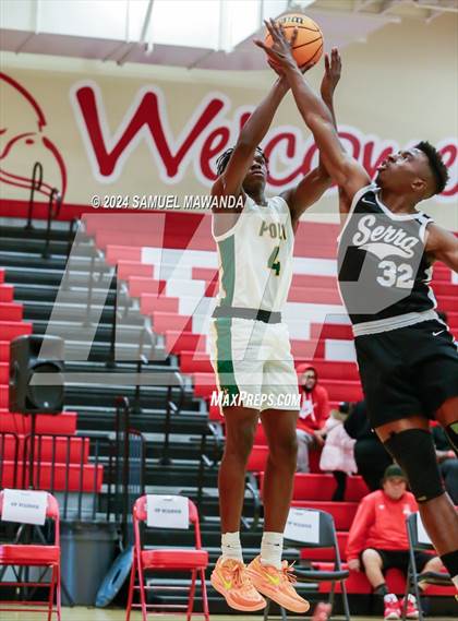 Thumbnail 2 in Long Beach Poly vs Serra (Take Flight Challenge) photogallery.