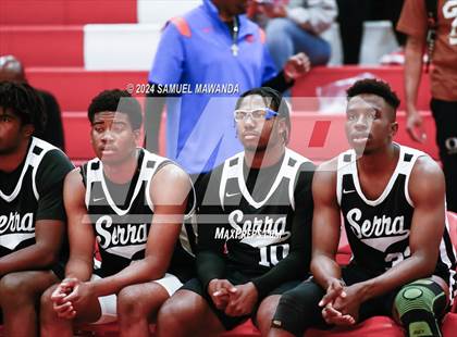 Thumbnail 3 in Long Beach Poly vs Serra (Take Flight Challenge) photogallery.