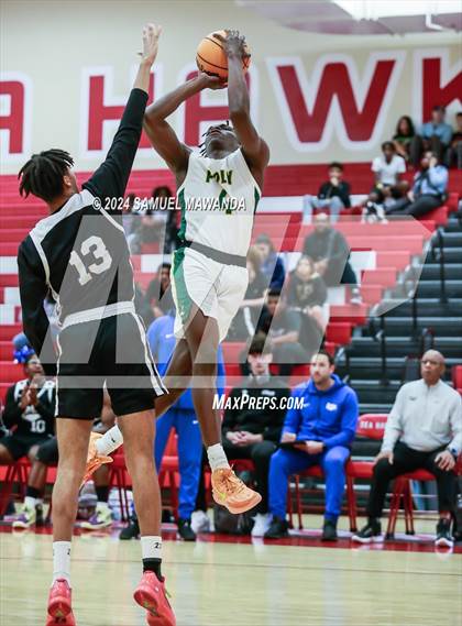 Thumbnail 3 in Long Beach Poly vs Serra (Take Flight Challenge) photogallery.