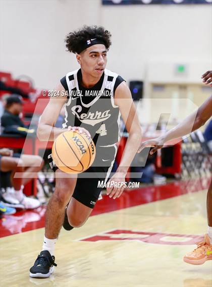 Thumbnail 2 in Long Beach Poly vs Serra (Take Flight Challenge) photogallery.