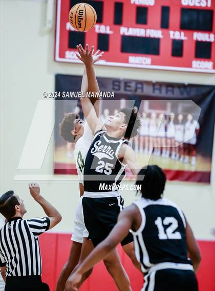 Thumbnail 3 in Long Beach Poly vs Serra (Take Flight Challenge) photogallery.