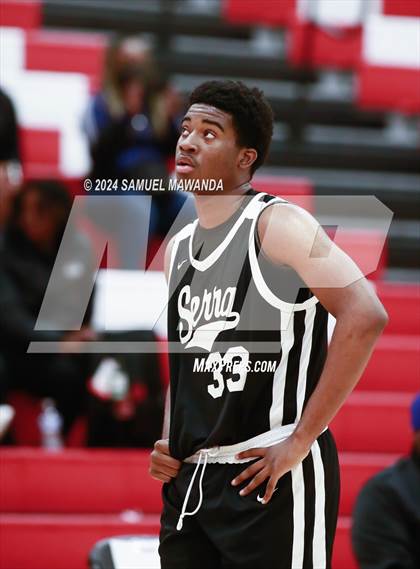 Thumbnail 2 in Long Beach Poly vs Serra (Take Flight Challenge) photogallery.
