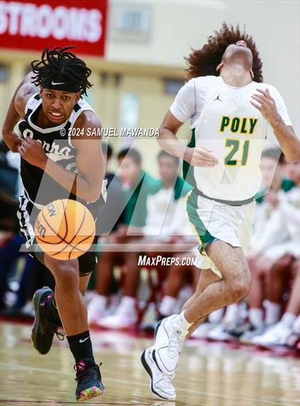 Thumbnail 2 in Long Beach Poly vs Serra (Take Flight Challenge) photogallery.