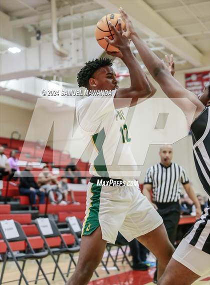 Thumbnail 2 in Long Beach Poly vs Serra (Take Flight Challenge) photogallery.