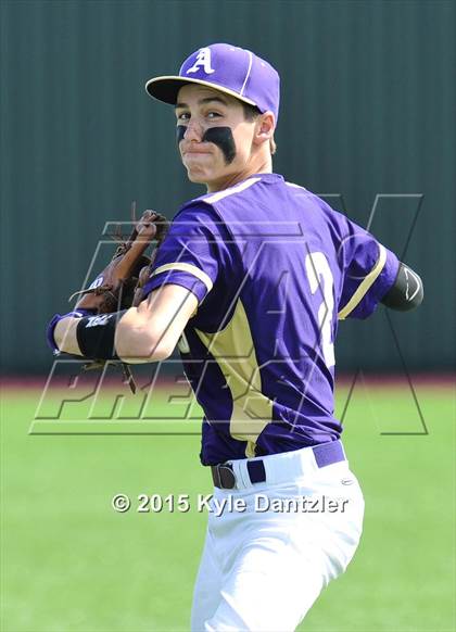 Thumbnail 3 in Alvarado vs Peaster (Bowie Invitational) photogallery.