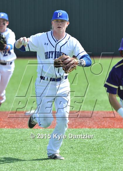 Thumbnail 3 in Alvarado vs Peaster (Bowie Invitational) photogallery.