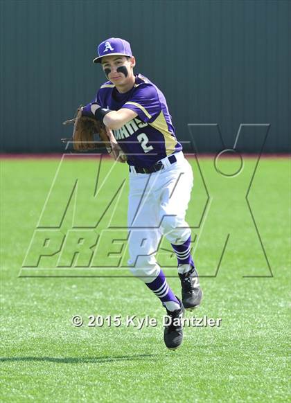 Thumbnail 2 in Alvarado vs Peaster (Bowie Invitational) photogallery.